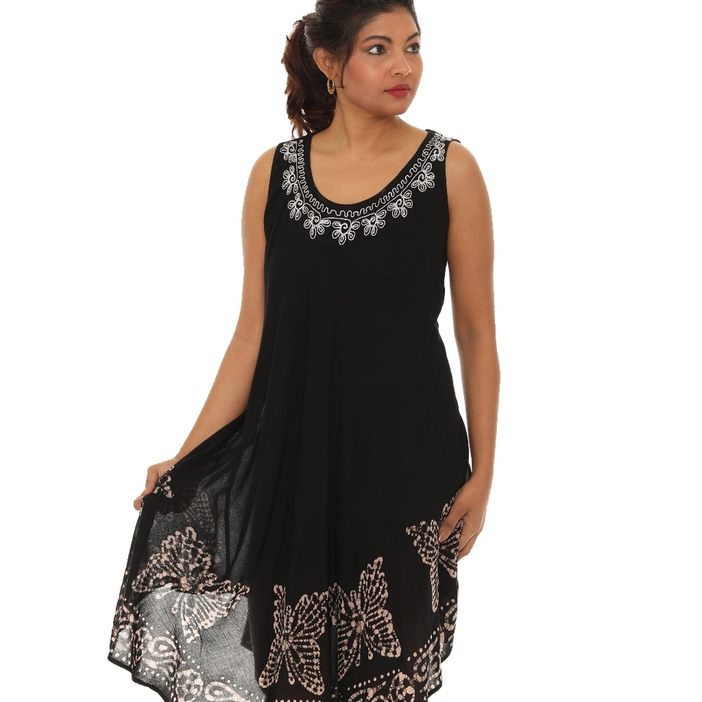 Summer Sleeveless Midi Dress